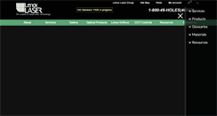 Desktop Screenshot of lenoxlaser.com